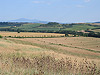 view of the rolling hills